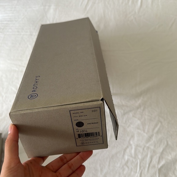 NWT Rothy’s Round-Toe Grey Birdseye - Picture 6 of 11